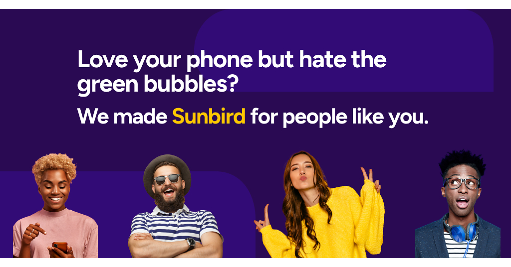 Sunbird membawa iMessage ke Android — mesej muncul sebagai blue bubble pada iPhone
