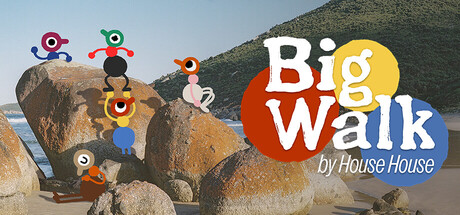 Key art rasmi Big Walk — game co-op dari House House dan Panic