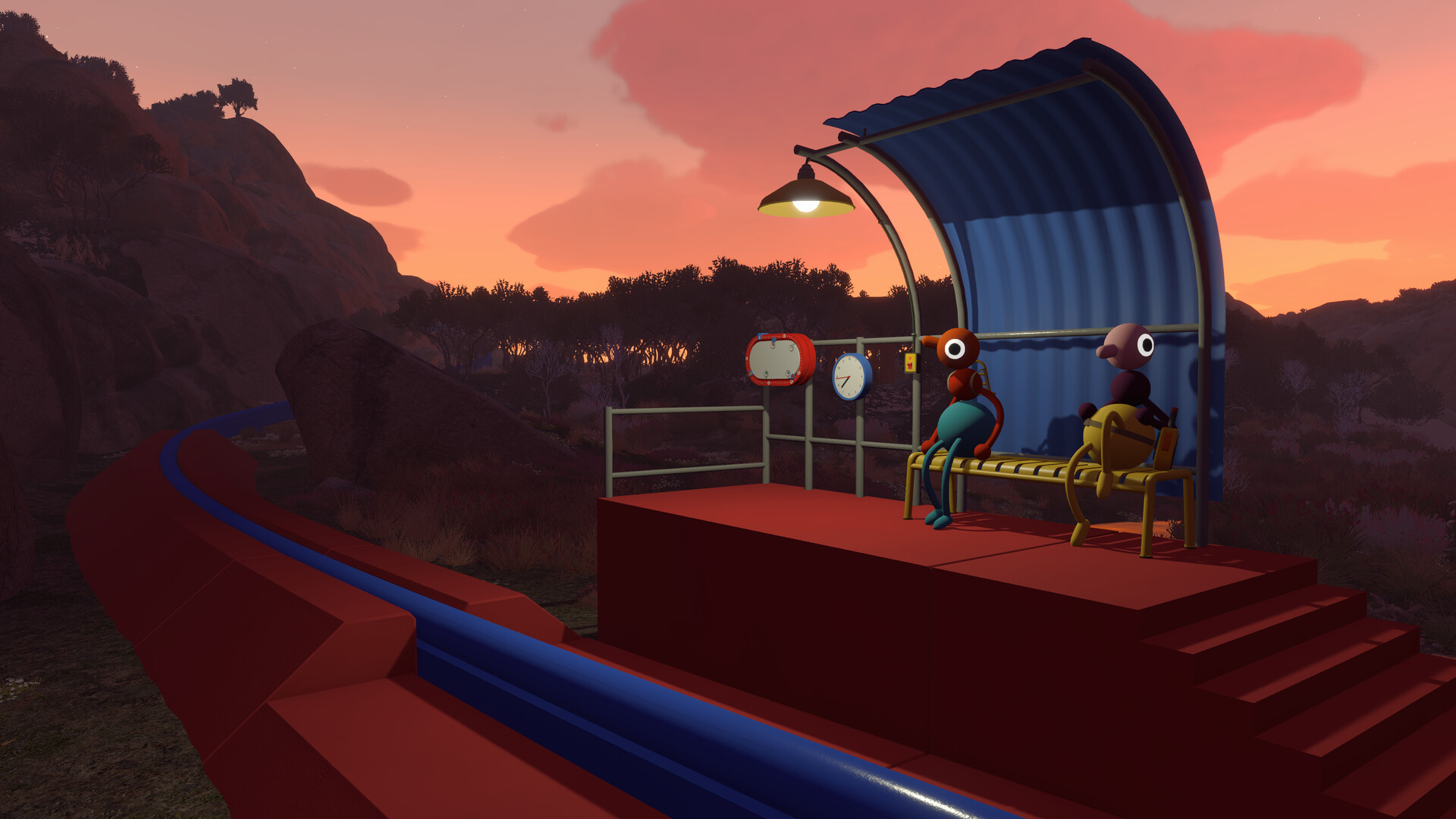 Gameplay Big Walk — pemain meneroka alam semula jadi Australia bersama rakan