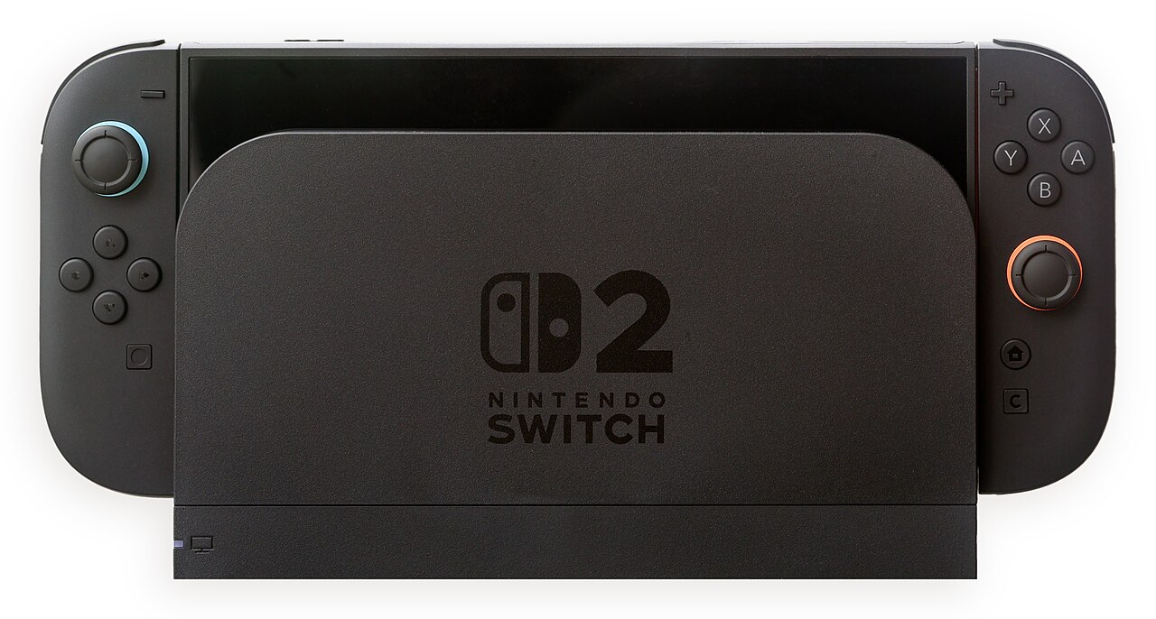 Nintendo Switch 2 di dalam dock bersambung ke TV, salah satu cara main yang paling popular