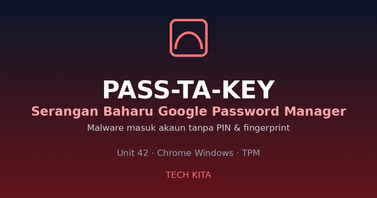 Serangan Pass-ta-key terhadap Google Password Manager — malware tanpa PIN atau fingerprint